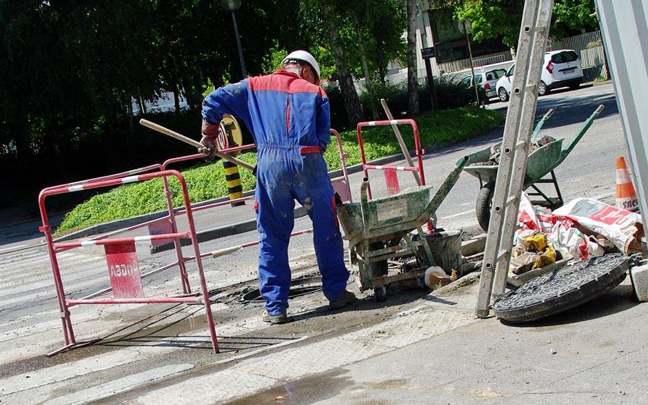 travaux assainissement La Norville